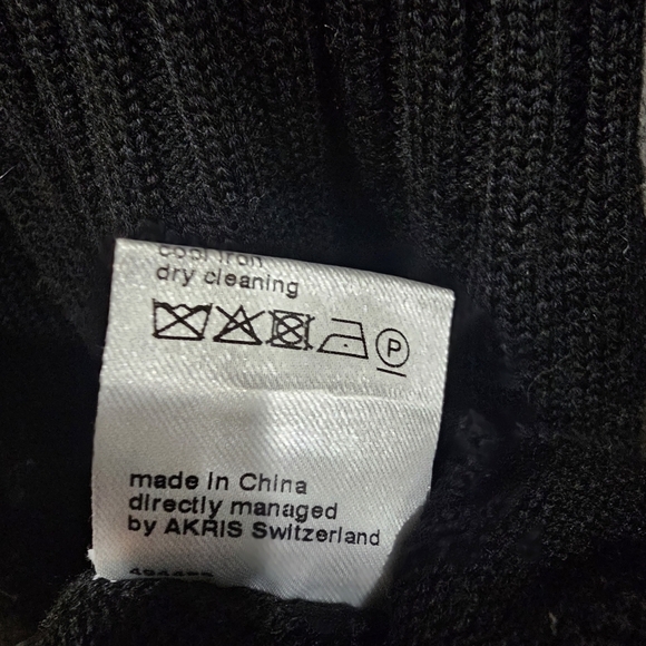 Akris Punto Colorblock Virgin Wool Wrap Dress - Picture 6 of 6